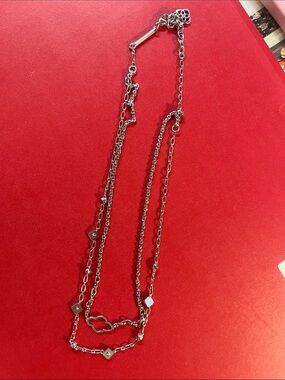 Kendra Scott Layered Silver Multi-Chain Necklace